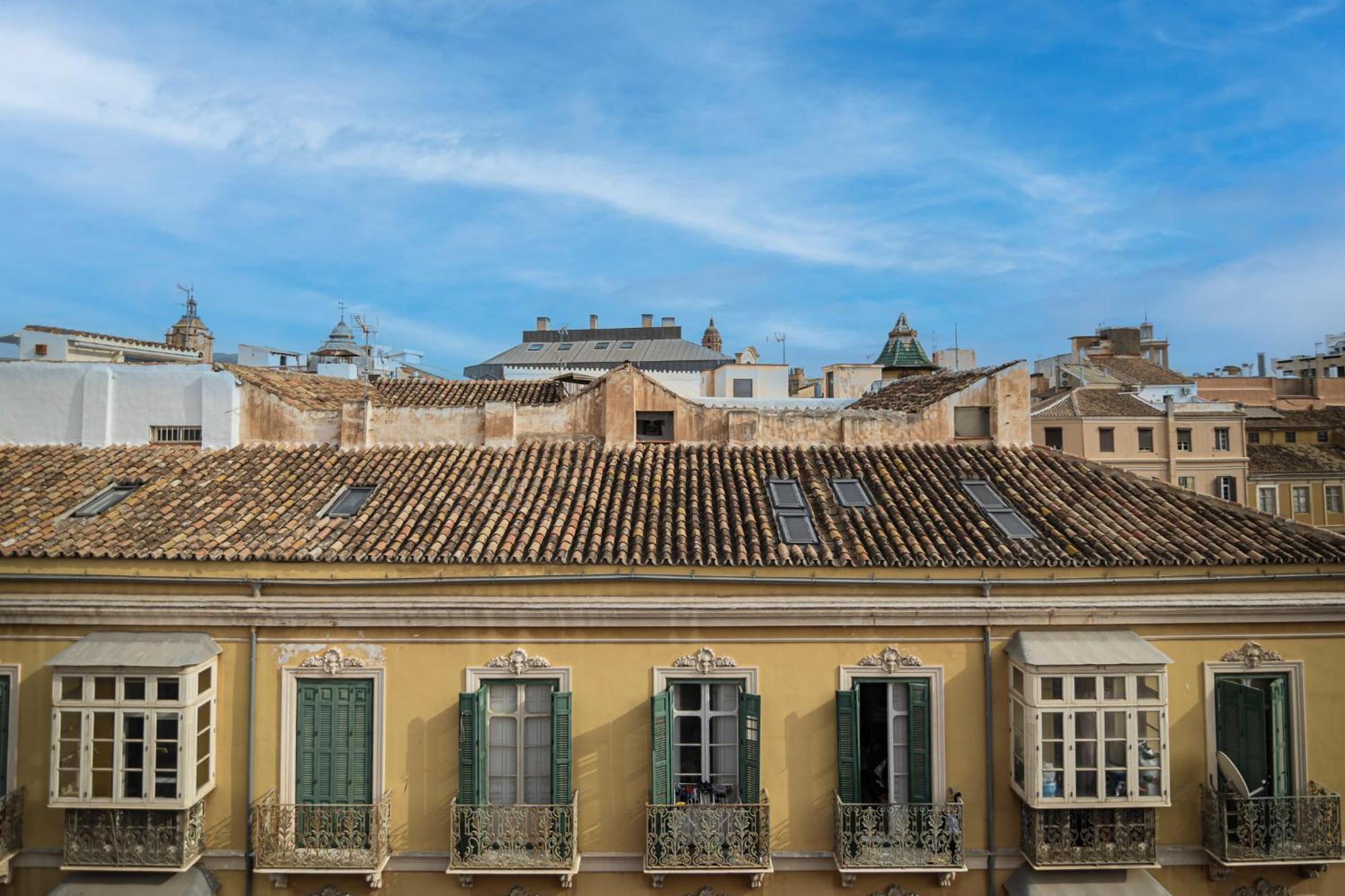 Atarazanas Suite, Atico Con Terraza Málaga Eksteriør billede