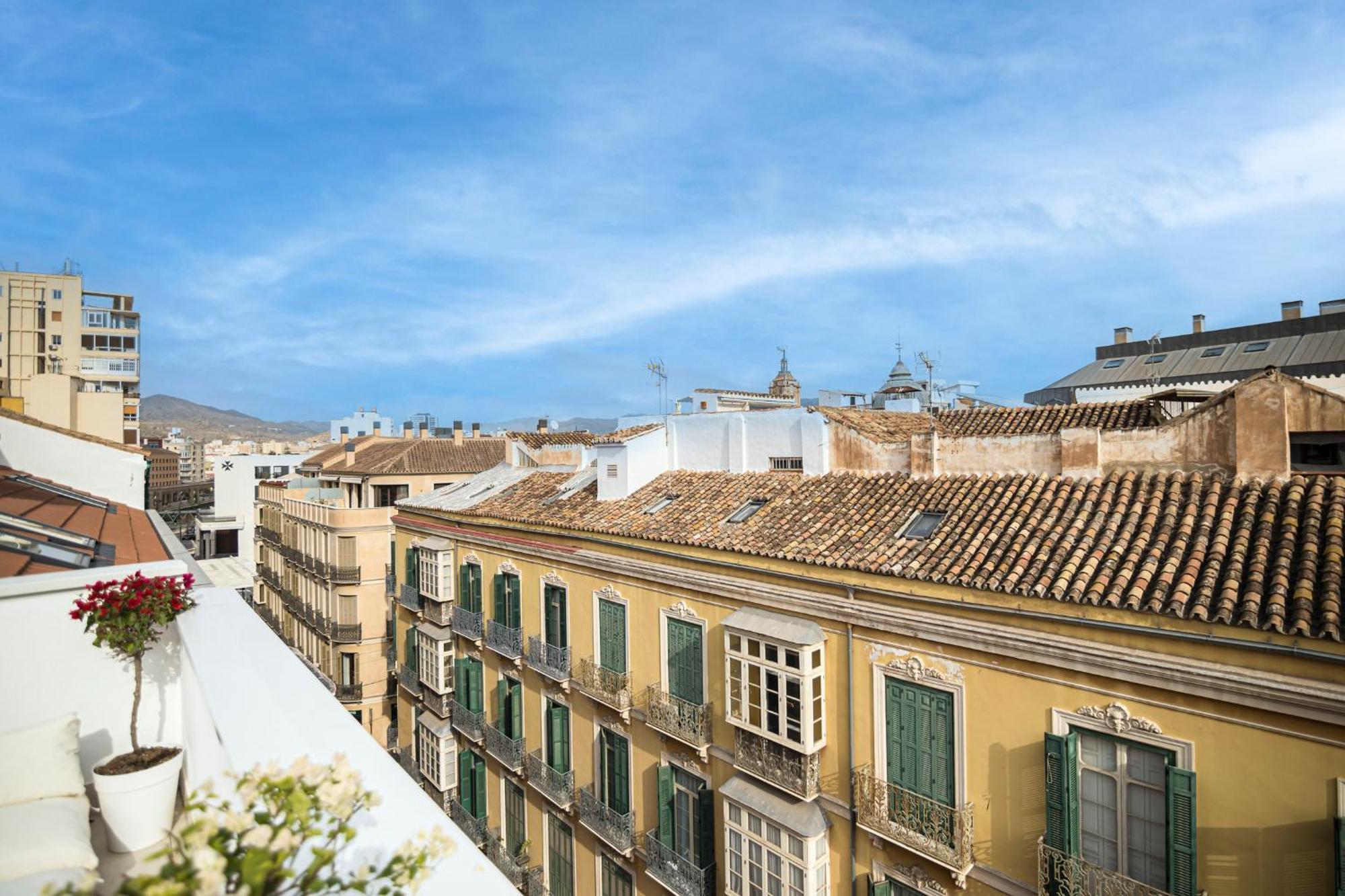 Atarazanas Suite, Atico Con Terraza Málaga Eksteriør billede