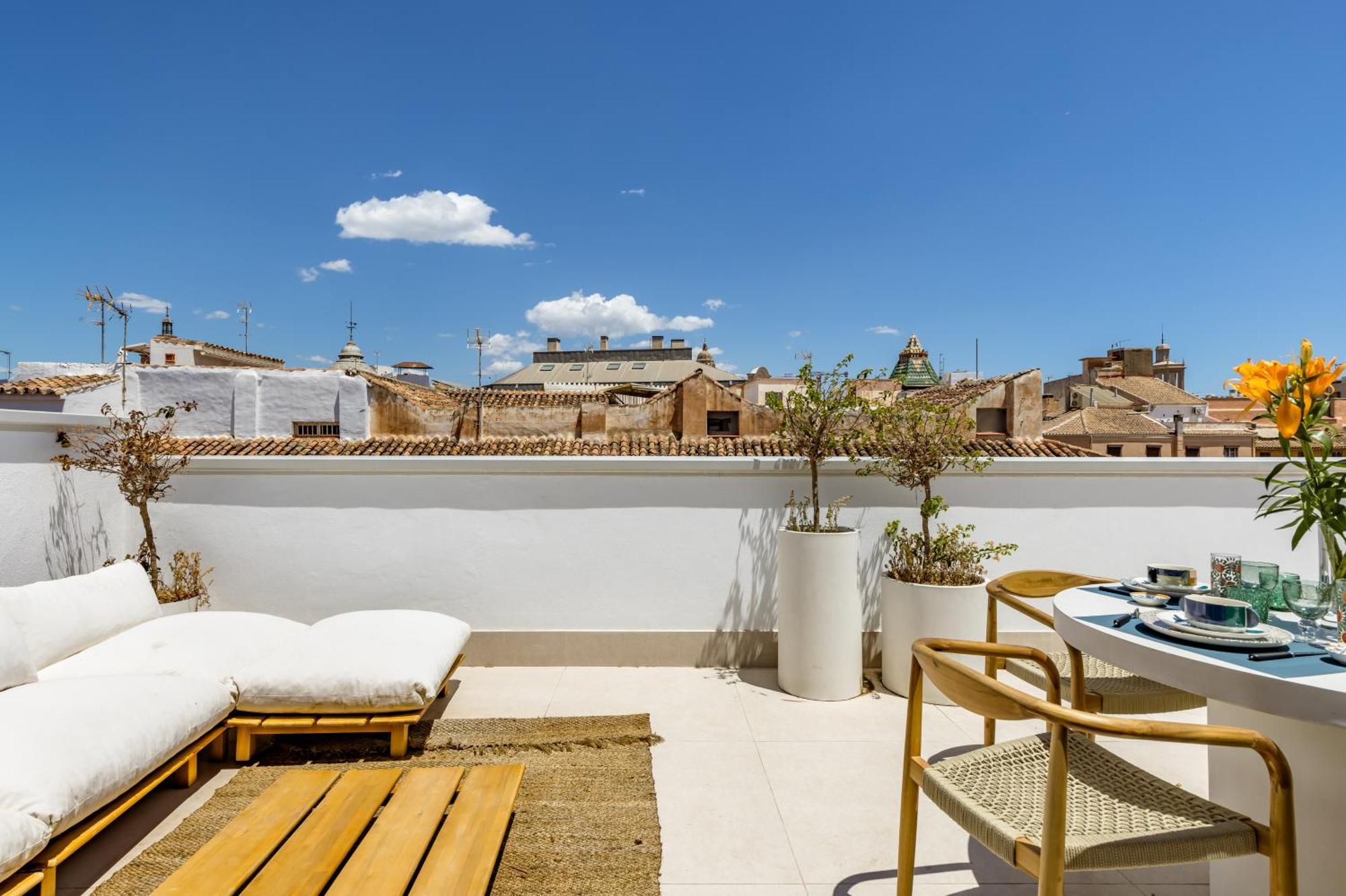 Atarazanas Suite, Atico Con Terraza Málaga Eksteriør billede