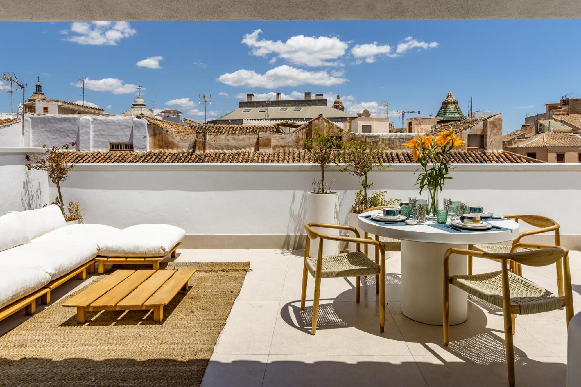 Atarazanas Suite, Atico Con Terraza Málaga Eksteriør billede
